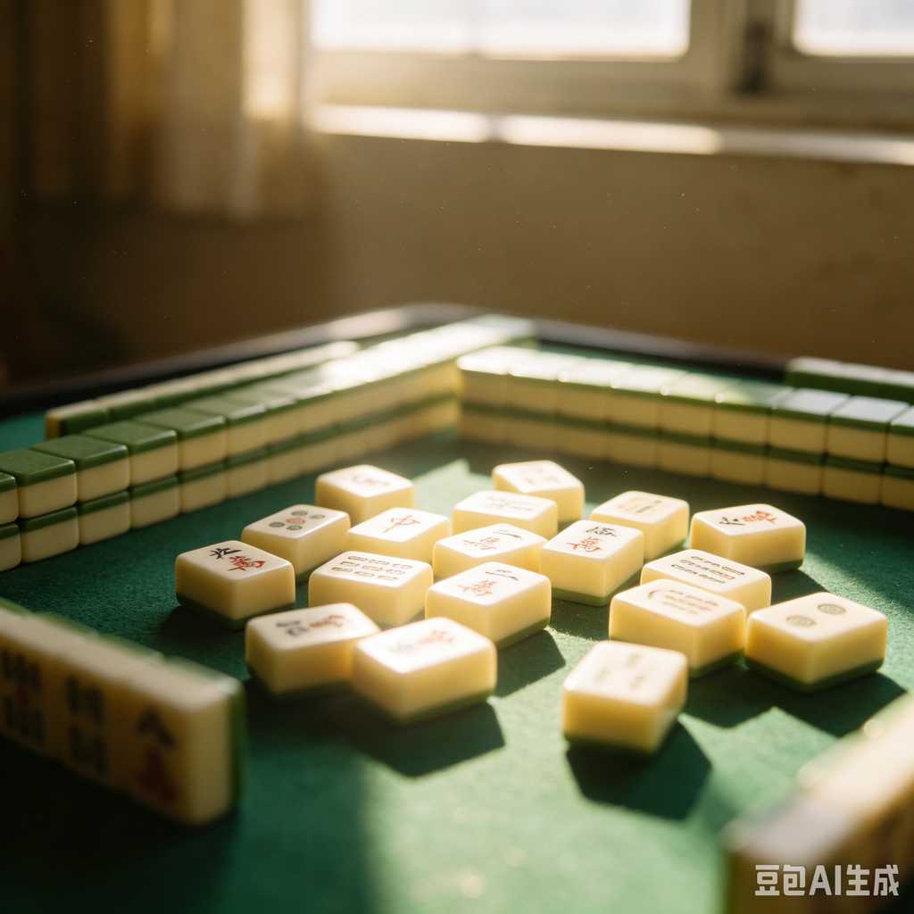 handmade mahjong tiles set