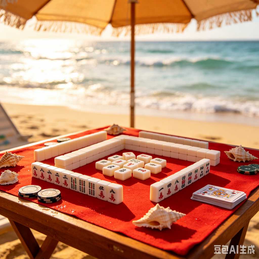 asian classic board game mahjong